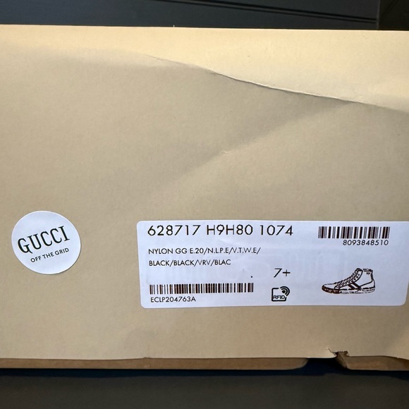 Gucci Off The Grid High Top Black GG - Picture 13 of 15